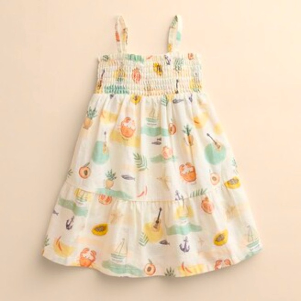 NWT Baby Little Co. by Lauren Conrad Smocked Dress, 12m